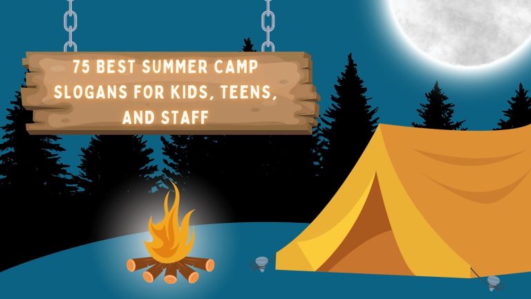 75 Best Summer Camp Slogans for Kids, Teens, and Staff