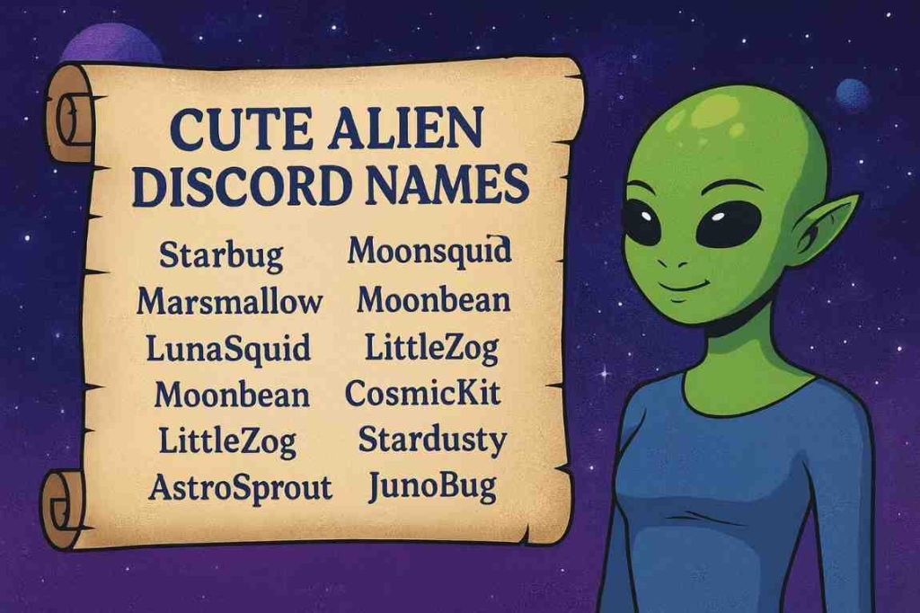 Cute Alien Discord Names