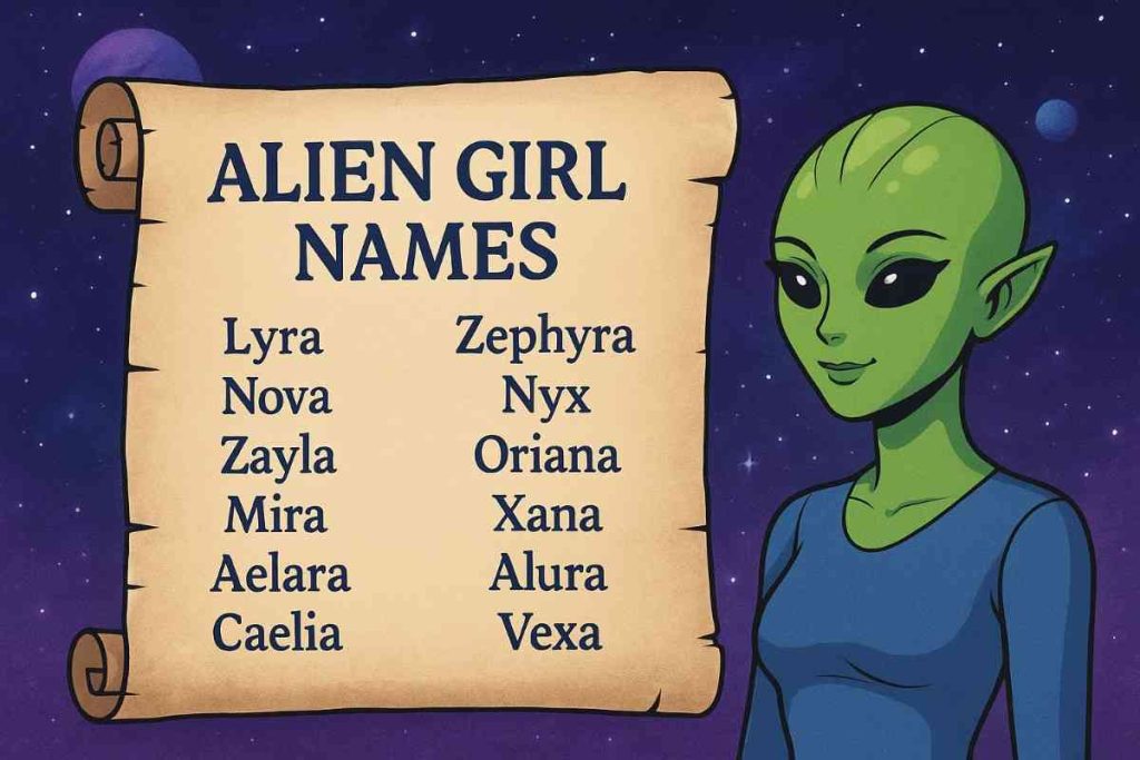 Alien Girl Names