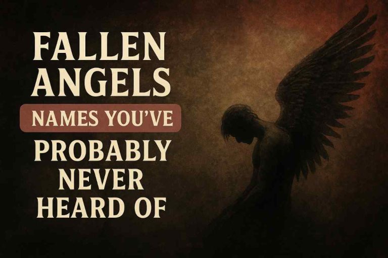 Fallen Angels Names You’ve Probably Never Heard Of