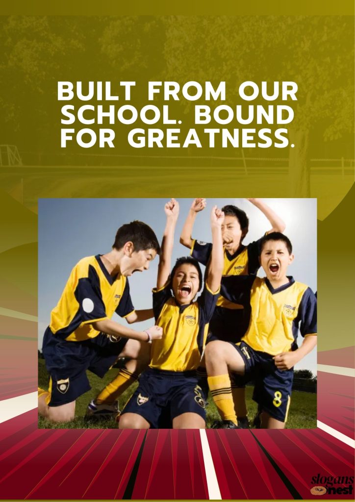 Sports Slogans for Schools