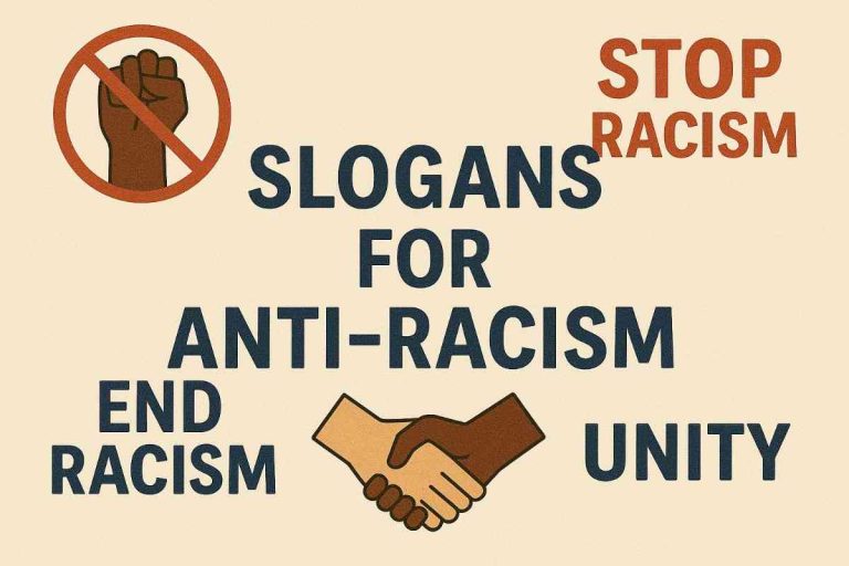 slogans for anti racism