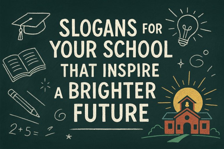 299+ Slogans for Your School That Inspire a Brighter Future